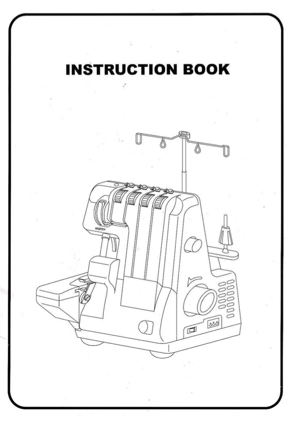BABYLOCK 750DS Instruction Manual (printed)